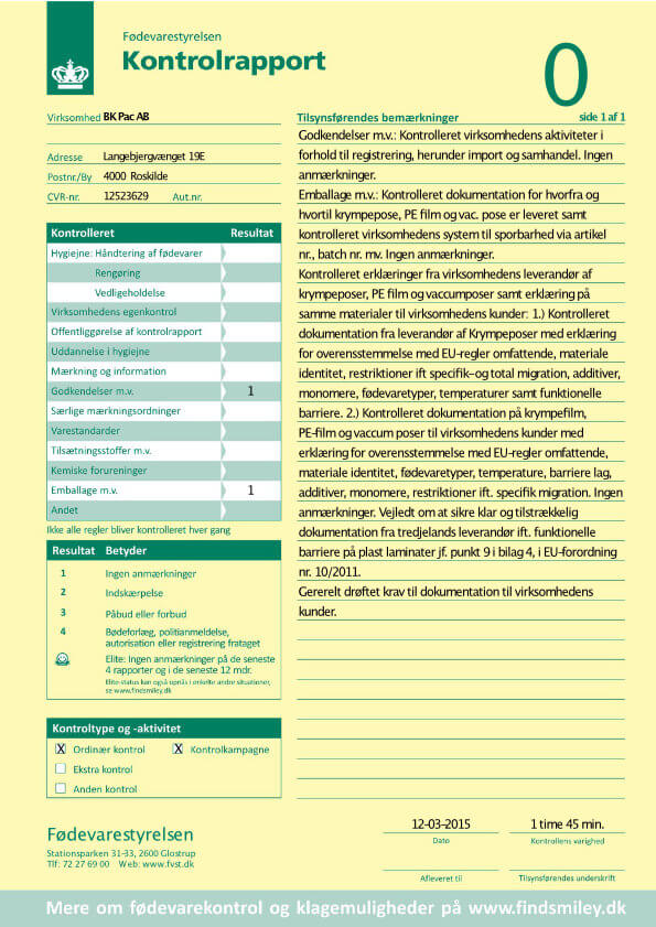 Kontrollrapport 2015 DK
